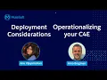 - Operationalizing your C4E MuleSoft Deployments Models Cloudhub Hybrid RTF Standalone