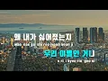 [TJ노래방 / MR Live] 고칠게 - 우디 / TJ Karaoke