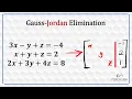 Gauss-Jordan Elimination