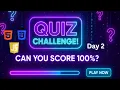 Quiz App using HTML CSS JavaScript and Animation full responsive Day 2