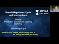 What is the Gestalt cycle of happiness