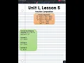 Unit 1 Lesson 5 part 2 Function Composition - Algebra 1