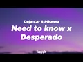 Need to know x Desperado Mashup - (Lyrics) [Tiktok Remix] | \