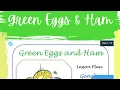 Green Eggs and Ham Lesson