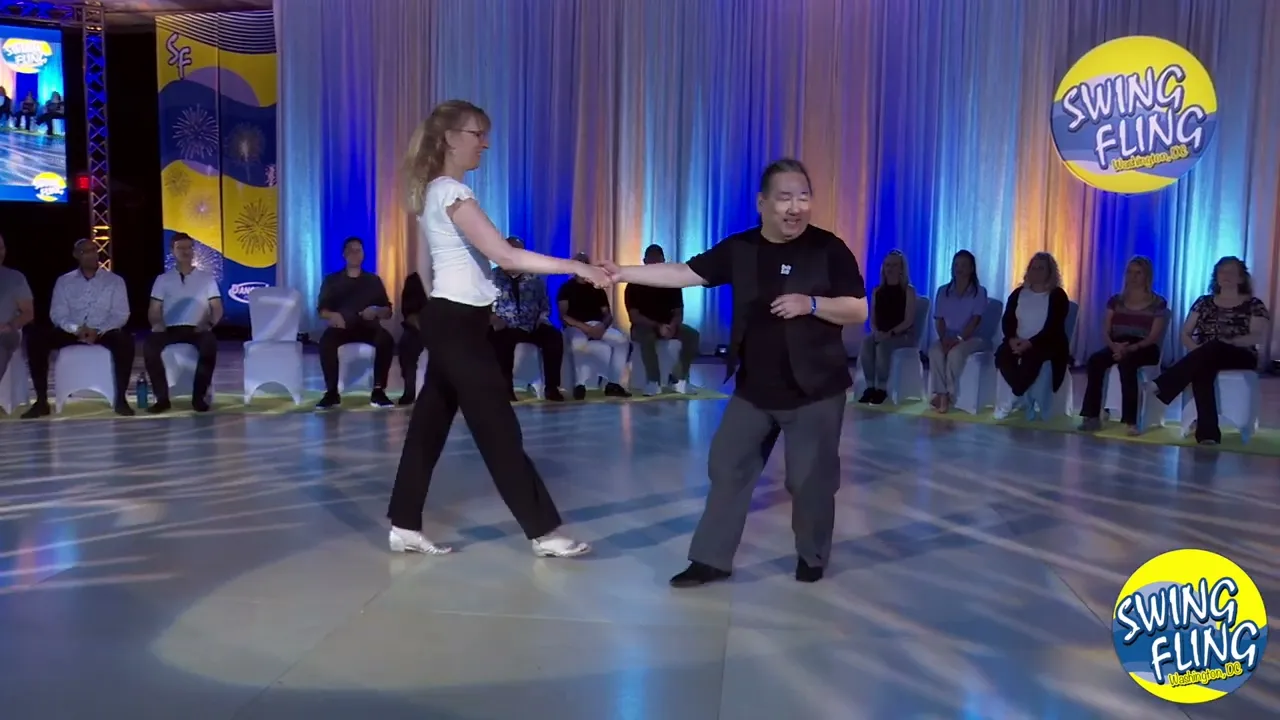 Swing Fling 2023 Masters Jack & Jill Jun Ogata & Tricia Lea