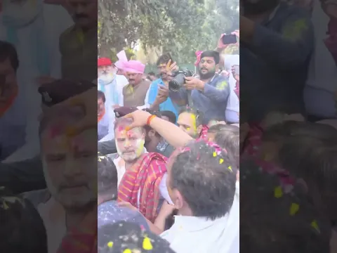 Holi mubarak #news #latestnews #motivation #bharatjodoyatra #rahulgandhi #happyholi