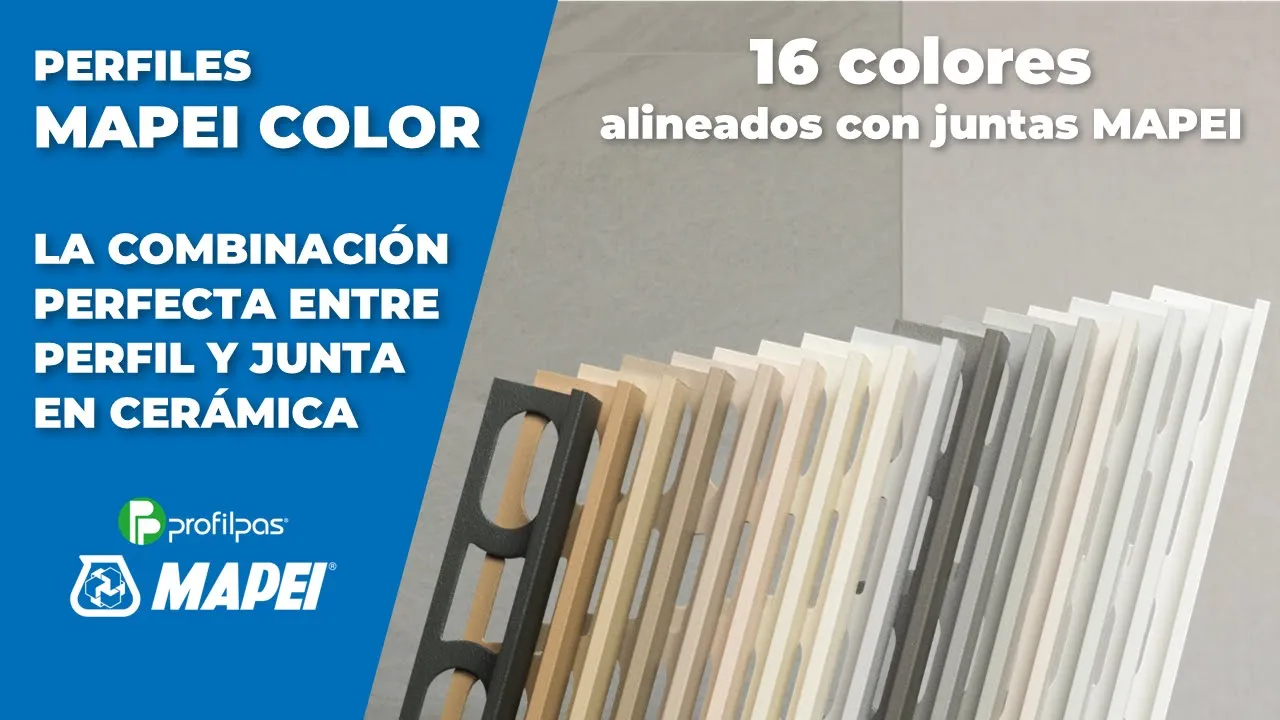 Mapei Spain — Profilpas & Mapei: The Perfect Combination of Profiles and Colors (YouTube video ad)
