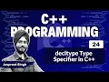 decltype Type Specifier in C