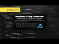 E1 Discord Bot Tutorial Handlers Ping Command