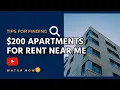 200 Apartments for Rent Near Me Affordable Living Option