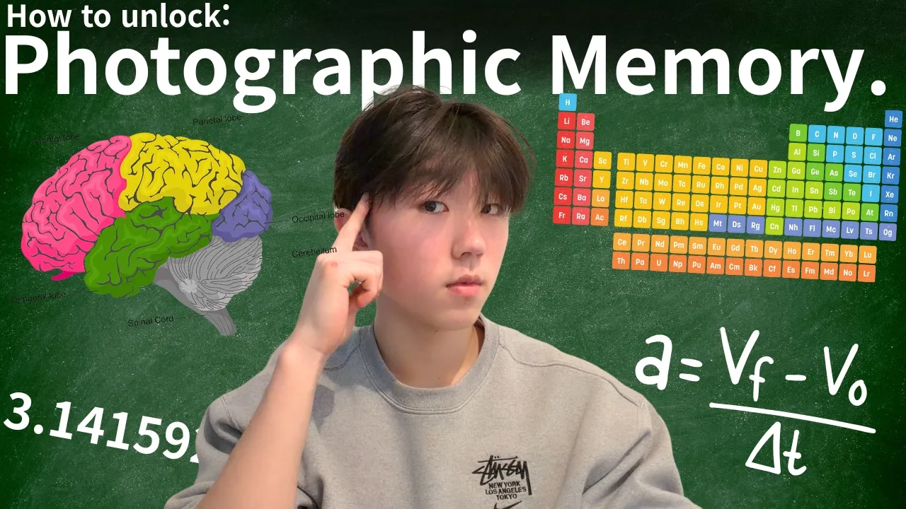 How to unlock photographic memory as a student