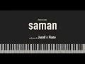 saman - Ólafur Arnalds \\ Synthesia Piano Tutorial