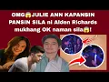 Lagu OMG😱JULIE ANN KAPANSIN PANSIN SILA NI ALDEN MUKHANG OK NAMAN SILA😱 #aldenrichards #NadineLustre
