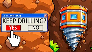 literally digging to the planets core