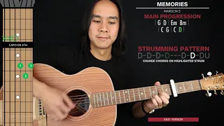 Download Memories Guitar Cover Maroon 5 🎸|Tabs + Chords| MP3