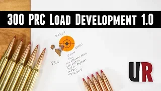 300 PRC Load Development 1 0 Hornady 225 ELD-M and Ramshot Magnum