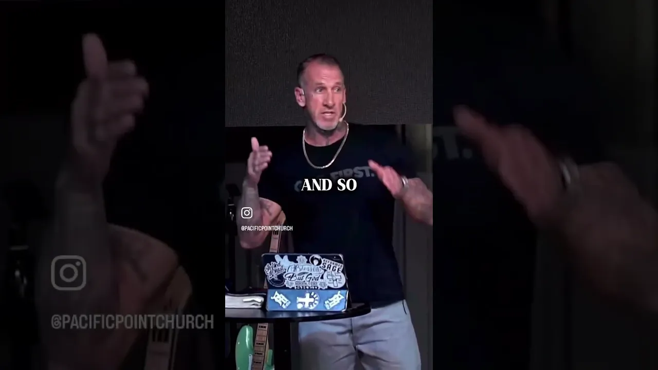 Pastor Porter preaching