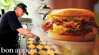 The Man Who Quit Wall Street to Flip Burgers On The Line Bon Appetit