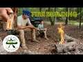 Download Lagu Teaching Basic Fire Building to Brody -Lighter Pine