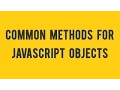 Learn To Set Common Method For JavaScript Objects in Hindi by vishAcademy