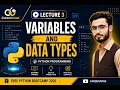 Python for Beginners Lecture 3 Variables Data Types CareerUstad