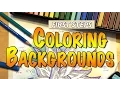 Coloring Backgrounds First Steps