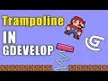 How to Make a Simple Trampoline Jump Pad in GDevelop 5 - Tutorial