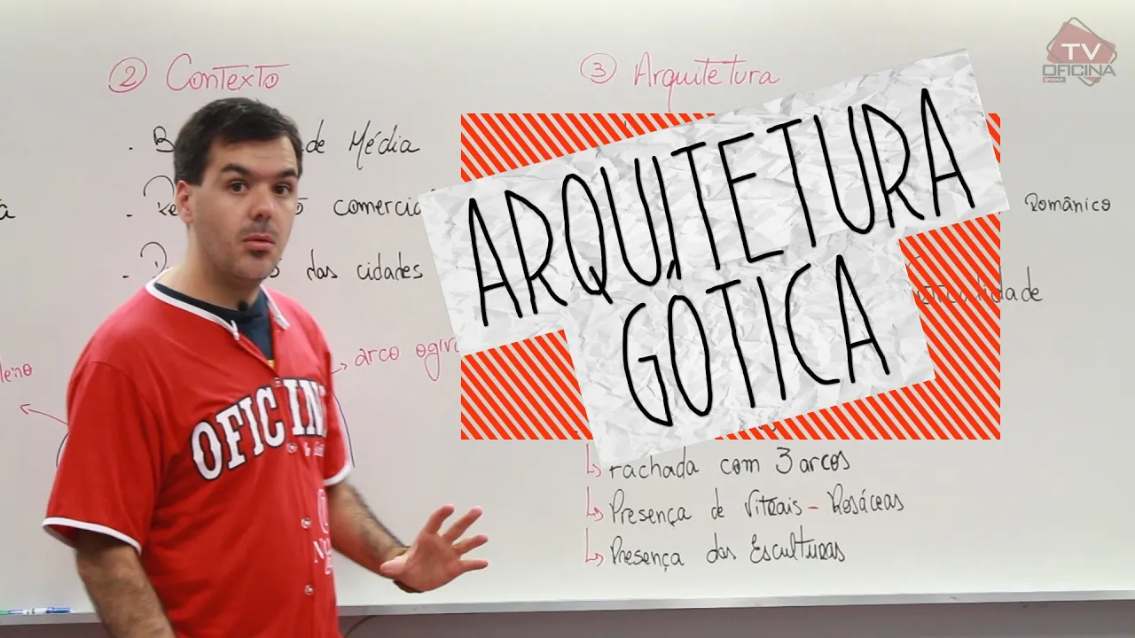 Dica de Artes - Arquitetura Gótica - Oficina do Estudante