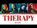 Therapy Lyrics Video - W.i.S.H (Color Coded Lyrical Video in Hindi/Rom/English)
