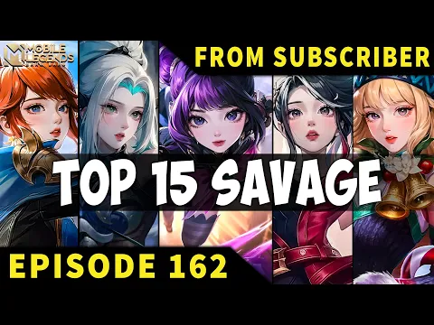 Download MP3 TOP 15 SAVAGE Moments Episode 162 ● Mobile Legends