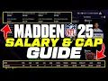 Salary And Cap Guide For Madden 25 Franchise