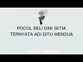 Download Lagu lirik lagu sing megetih bagus wirata