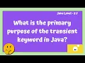 FullStack Factoids Java 2 1