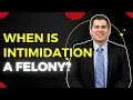 Understanding Indiana Intimidation Laws Felony vs Misdemeanor