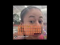 Jaden Newman Goes live on ig