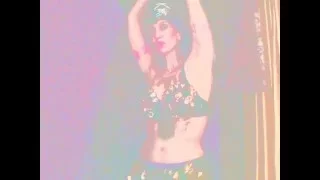 kia ra coco shimmies her signature belly dance