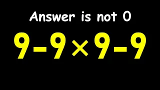 Most People Get This Math Question Wrong