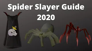 Spider Slayer Task 2007 Low Med High Level 2020