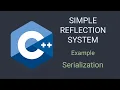 Serialization C Simple Customizable Reflection System Tutorial Example
