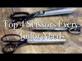 My Most Used Shears Tailoring Essentials