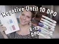 Pregnancy Test Line Progression 8-19 DPO Pregmate First Response