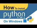 How to install Python Interpreter on windows 11 - 2022