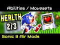Health System in Sonic 3 Air Sonic 3 Air Mods