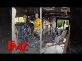 Anne Heche Crash Scene From Inside House that Caught Fire TMZ