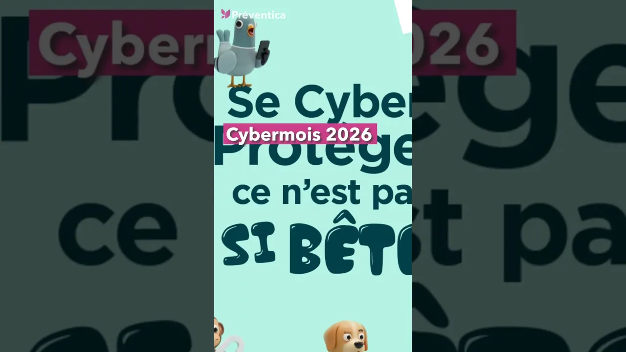 Cybermois : octobre est le mois européen de la cybersécurité