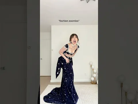 styling my INSANE STARRY NIGHT gown for the Emmys!