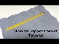 Download Lagu Sewing Tutorial - Zipper pocket Tutorial