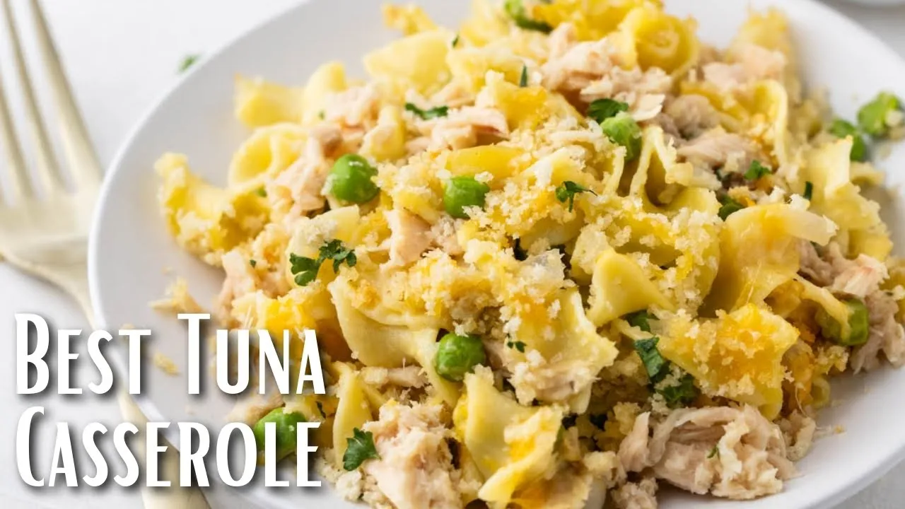 How to Make The Best Tuna Casserole   The Stay At Home Chef