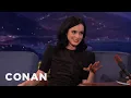 Krysten Ritter Teaches Conan The Tush Push CONAN on TBS