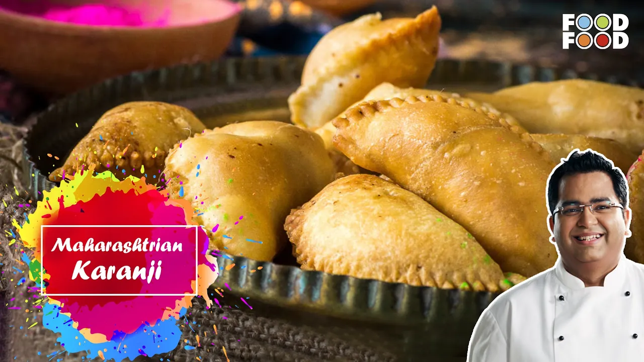            Coconut Stuffing Gujiya  Karanji Recipe